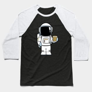 Space Coffee Baseball T-Shirt